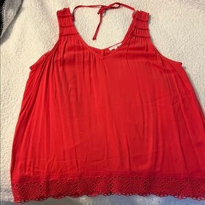 Women’s  Maurice’s Crochet-Hem Women's Tank Top